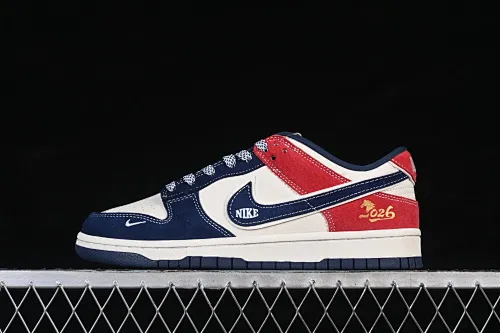 All categories Nk SB Dunk Series Nk SB Dunk Low High-end customized low-top sneakers Nike SB Dunk Low Limited to the Year of the Horse Dragon and Horse Spirit High-end customized low-top casual skate shoes DN3168-028
